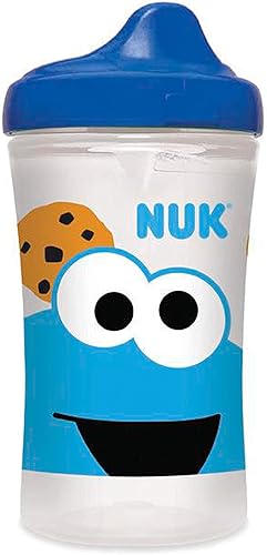 NUK Sesame Street Hard Spout Cup, 10 Oz, 2 Pack – BPA Free, Spill Proof Sippy Cup - Jamouz