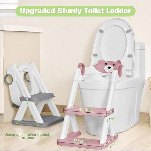 Training Toilet Ladder, Multi-Use, Convenient and Suitable for Most Situations，Girls, Boys - Jamouz
