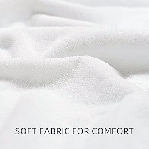 Viviland Baby Towels and Washcloths, Soft Absorbent Pink Baby Bath Towel Set, Elephant Hooded Towels with 5 Infant Face Washcloths (6 Pieces) - Jamouz