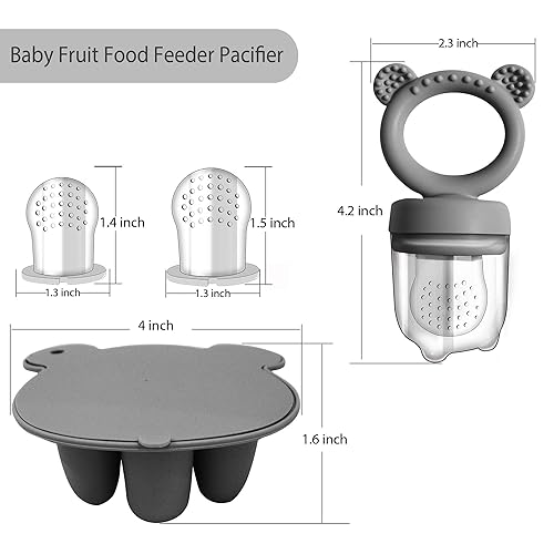Baby Food Freezer Tray and Teething Popsicle Molds – The Perfect Solution for Your Little One's Teething and Feeding Needs - Jamouz
