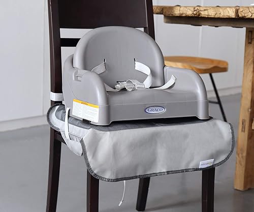Minnebaby Extra Large Booster Chair Protector Cover, Dining Chair Seat Cover for Booster Seat, Grey - Jamouz