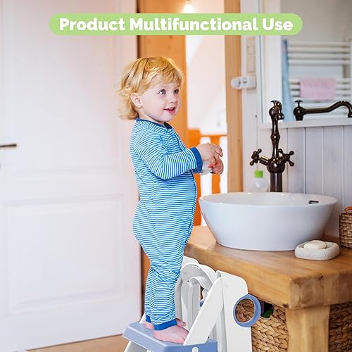 Training Toilet Ladder, Multi-Use, Convenient and Suitable for Most Situations，Girls, Boys - Jamouz