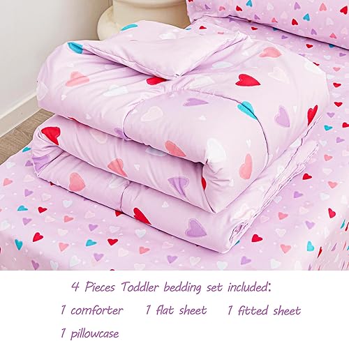 Viviland Boys Gamer Toddler Comforter Sets, Soft Toddler Bedding Set, Video Game Microfiber Toddler Bed Set - Jamouz