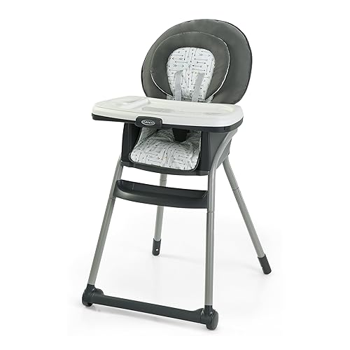 Graco Table2Table Premier Fold 7 in 1 Convertible High Chair | Converts to Dining Booster Seat, Kids Table, and More, Maison - Jamouz