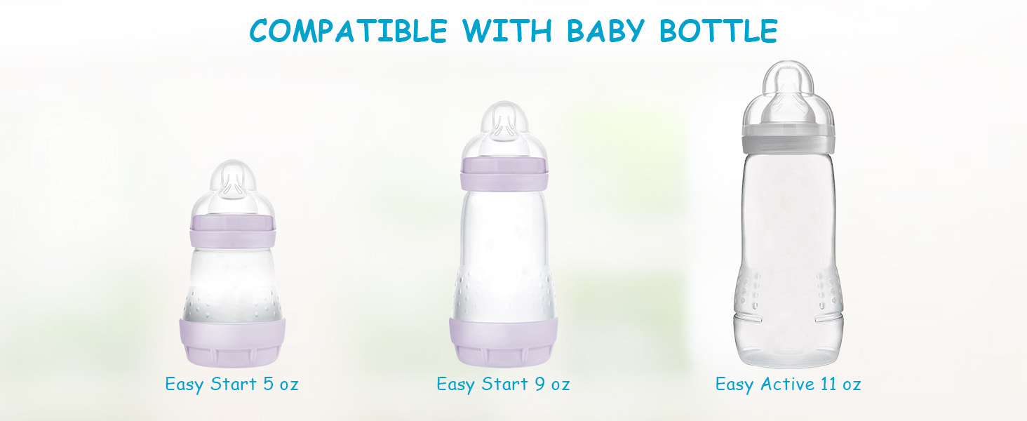 Sippy Cup Nipples for Mam Baby Bottles