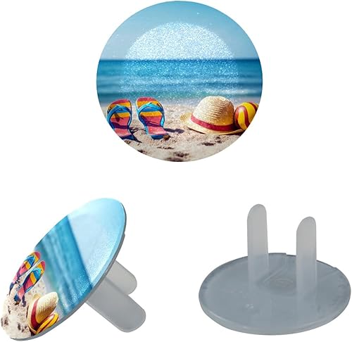 12 PCS Baby Child Proofing Outlet Covers, Electrical Safety Socket Protection Caps for 2-Prong Power Wall Plate Pure Black, czbhg-001 - Jamouz