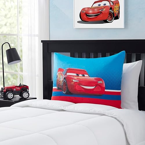 NORTHWEST Kids Reversible Pillow (w/Removeable Shell), 20 in x 30 in, Hello Kitty - Jamouz