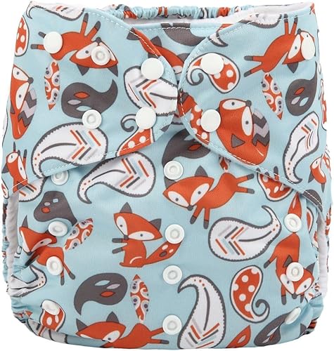 2 to 7 Years Old Junior Big Cloth Diaper Pocket Reusable Baby Kids Toddler (Be Brave) - Jamouz