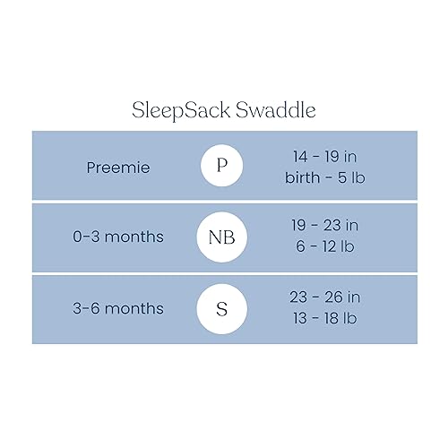 HALO 100% Cotton Sleepsack Swaddle, 3-Way Adjustable Wearable Blanket, TOG 1.5, Baby Blue, Newborn, 0-3 Months - Jamouz