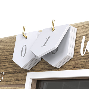 3D String Art Baby Sonogram Picture Frame Countdown Weeks