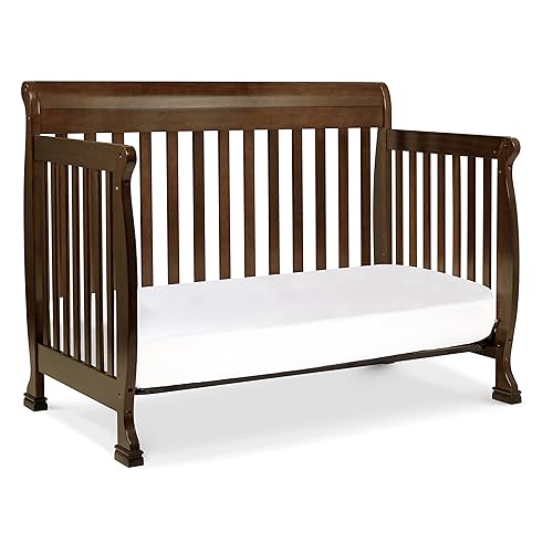 DaVinci Kalani 4-in-1 Convertible Crib in White, Greenguard Gold Certified - Jamouz
