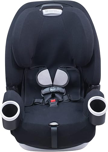 JYOKO Kids Cotton Cover Liner for car seat Compatible with Graco 4Ever DLX 4-in-1 (Cover, Black Series) - Jamouz