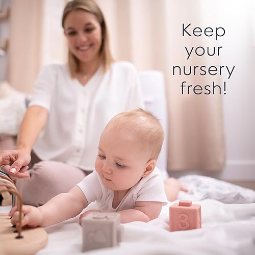 Playtex Diaper Genie Complete Pail with Built-In Odor Controlling Antimicrobial, Includes Pail & 1 Refill, White , 8.36 Pound - Jamouz