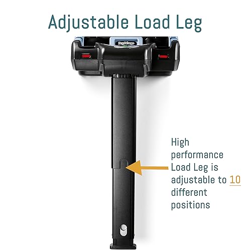 Peg Perego Primo Viaggio Nido Car Seat Base with Load Leg, Black - Jamouz