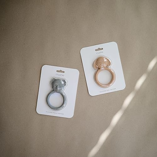 mushie Silicone Baby Teether Toy | Pretzel - Jamouz