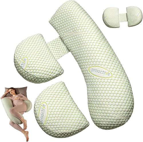Pregnancy Pillows for Sleeping, Maternity Pillow for Pregnant Women, Support for Back, Legs, Belly, HIPS for Pregnant Women - Jamouz