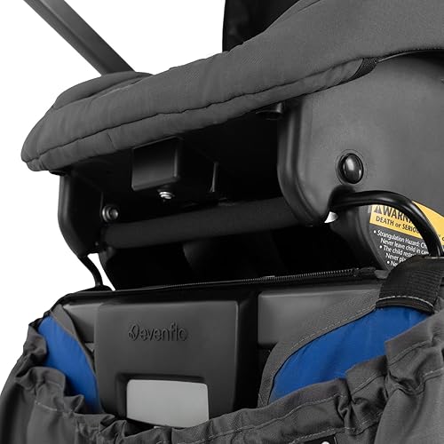 Evenflo Shyft Rideshare All-Terrain Performance Stroller Wagon (Electric Blue) - Jamouz