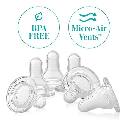 Evenflo Feeding Classic BPA-Free Silicone Medium Flow Nipples - 3 Months+, Clear 6 Count (Pack of 1) - Jamouz