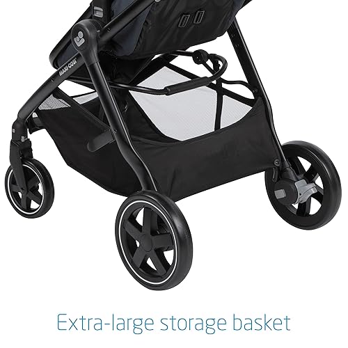 Maxi-Cosi Zelia 5-in-1 Modular Travel Stroller in Slate Blue - Jamouz