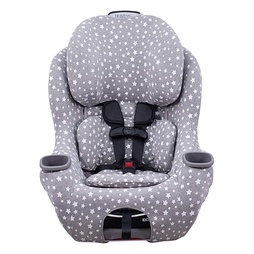 JYOKO Kids Cover Liner for car seat Compatible with Graco Extend2fit, 100% Cotton Made (Raccoon) - Jamouz