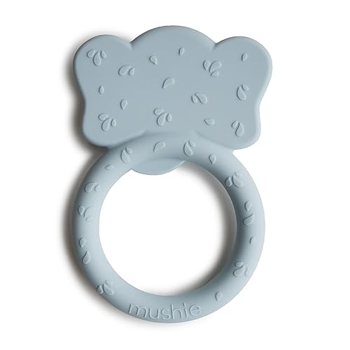 mushie Silicone Baby Teether Toy | Pretzel - Jamouz