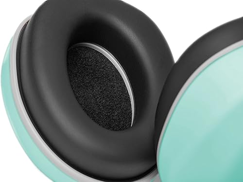 Lucid Audio HearMuffs Baby Hearing Protection (Over-The-Ear Sound Protection Ear Muffs Infant/Toddler/Child) (Spa Green), One Size - Jamouz