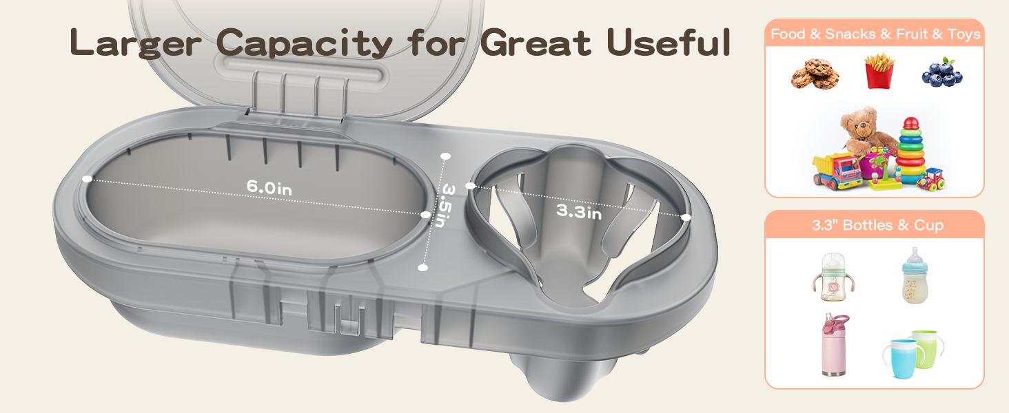 stroller snack tray