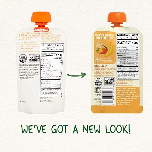 Pumpkin Tree Organics Super Oats & Seeds, Banana & Strawberry, 4 Ounce (Pack of 10) - Jamouz