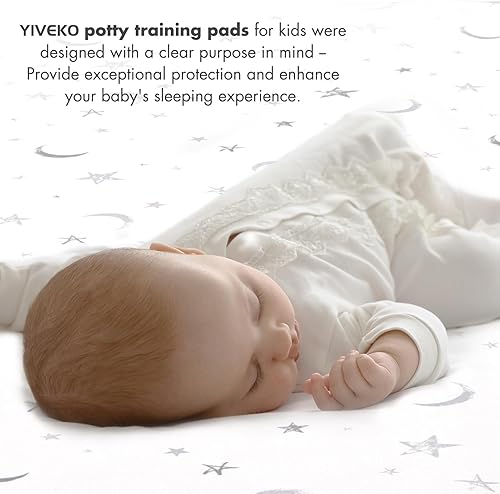 Baby Waterproof Bed Pad Washable Mattress Pad Reusable Underpads Bed Wetting Incontinence Cover for Baby Toddler Children and Adults - Jamouz