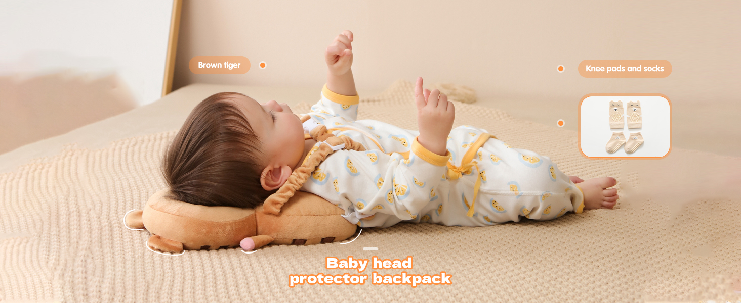 head protection back pack for baby