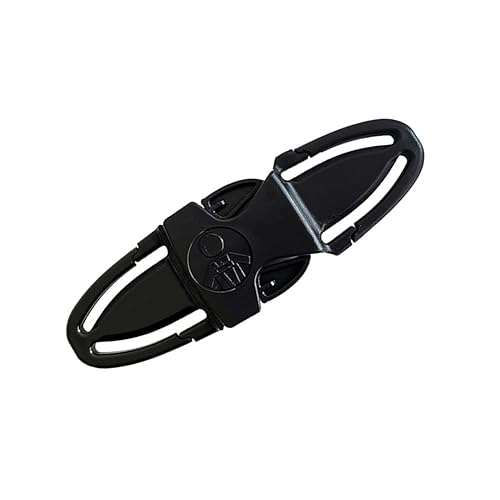Universal Child Car Seat Chest Harness Clip Universal Safer Belt Clip Buckle Lock Stroller Chest Clip Adjustable Guard for Baby and Kids (Black) - Jamouz