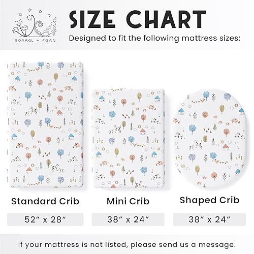 Baby Changing Pad Cover 2-Pack for Girls (Fleurette) - Premium Fitted Sheets Baby Diaper Changing Table Cover - Buttery Soft Cotton Blend - Jamouz