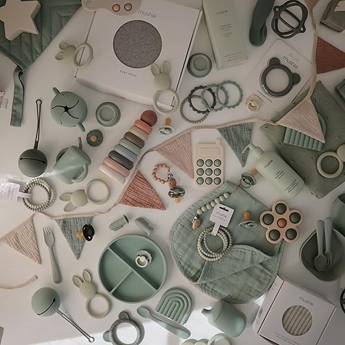 mushie Silicone Baby Teether Toy | Pretzel - Jamouz