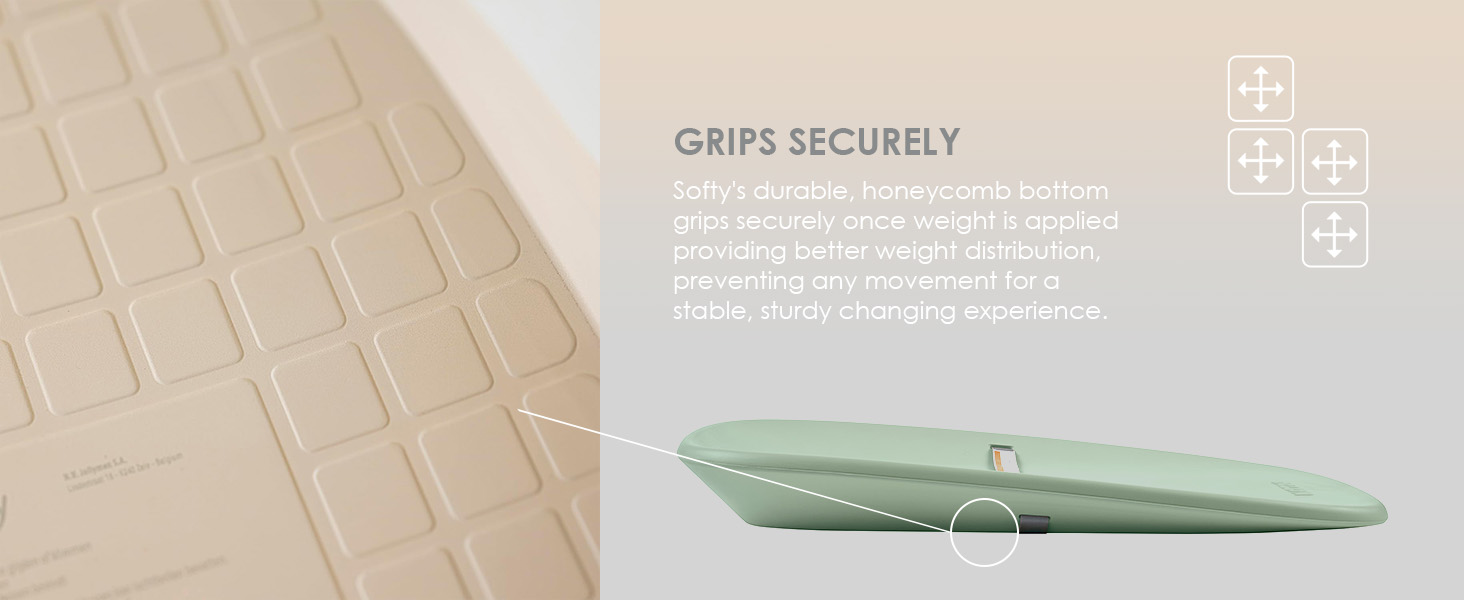 nontoxic infant change pad nursery secure diaper station mat baby clean changing solution child 