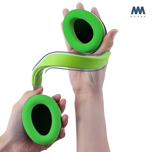 Mumba Baby Ear Protection Noise Cancelling Headphones for Babies and Toddlers Baby Earmuffs - Ages 3-24+ Months - Jamouz