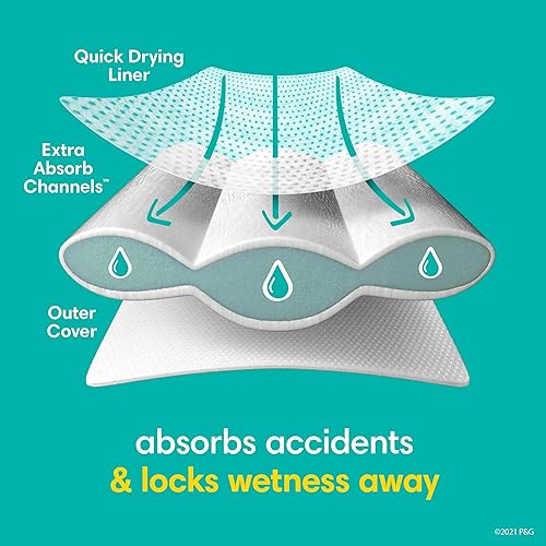 Pampers Easy Ups Bluey Pull On Training Pants Boys and Girls, 4T-5T, 104 Count with Sensitive Water Based Baby Wipes 4X Pop-Top Packs (336 Count) - Jamouz