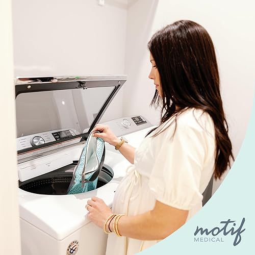 Motif Medical Wet Dry Bag - Perfect for Breast Pump Parts, Messy Baby Clothes, Wet Swimsuits - Jamouz