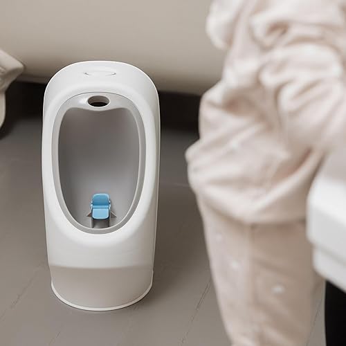 Nuby My Real Potty Training Toilet with Life-Like Flush Button and Sound - 18+ Months - White - Jamouz