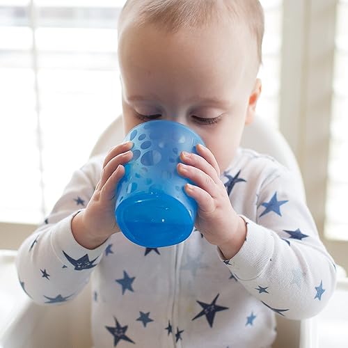 Dr. Brown's Stackable Tumbler Cups for Toddlers, BPA Free - 4-Pack - Jamouz