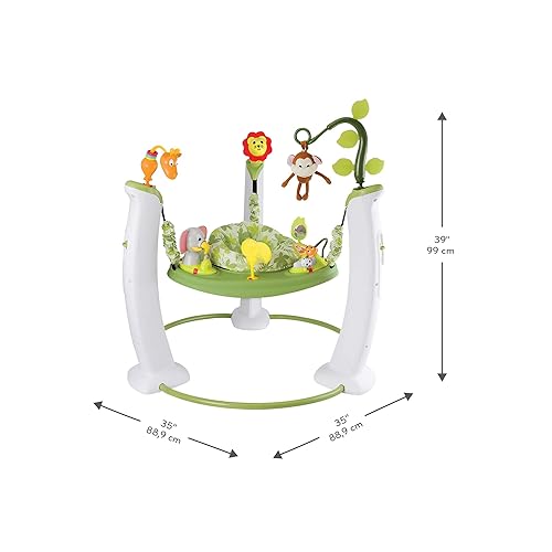 Evenflo Exersaucer Activity Center, Safari Friends, Safari Friends,Less than 18 months - Jamouz