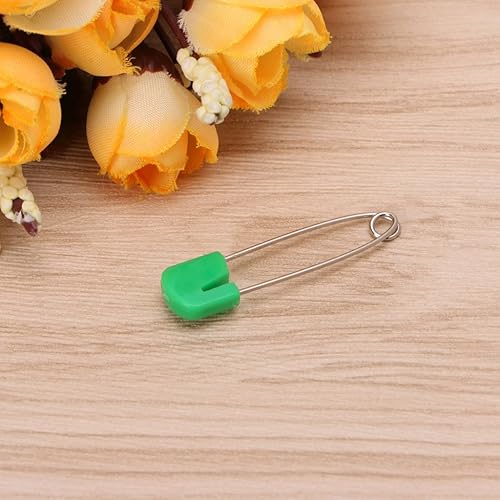 20Pcs Baby Infant Child Cloth Nappy Diaper Pins Safety Locking Holder Colorful - Jamouz