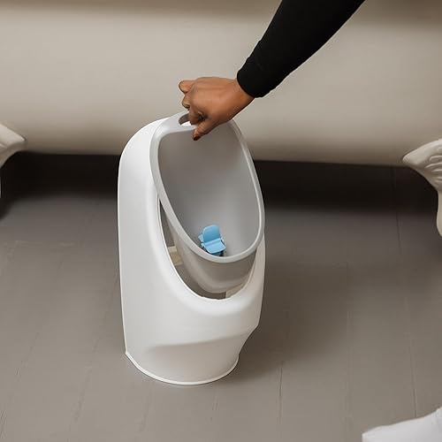 Nuby My Real Potty Training Toilet with Life-Like Flush Button and Sound - 18+ Months - White - Jamouz