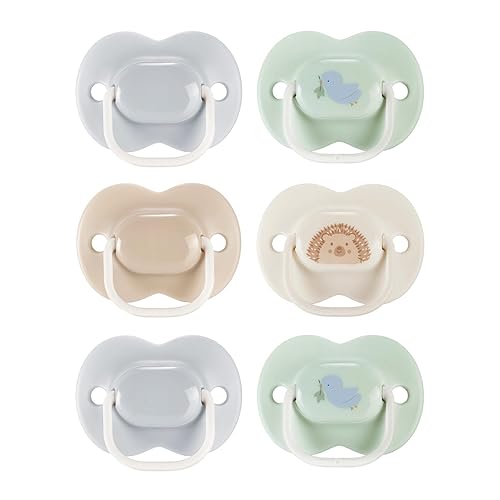 Tommee Tippee Fun Pacifier, 18-36 Months, 6 Pack with a Symmetrical, BPA Free Silicone Nipple - Jamouz