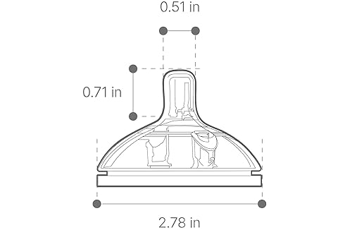 Comotomo Silicone Replacement Nipple, Fast Flow, 6+ Months, 2 Count - Jamouz