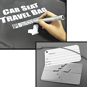 carseat gate check bag