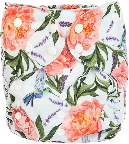 2 to 7 Years Old Junior Big Cloth Diaper Pocket Reusable Baby Kids Toddler (Be Brave) - Jamouz