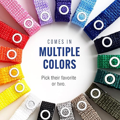 Baby Buddy Secure-a-Toy, Adjustable Pacifier and Teether Strap for Stroller, Highchair, and Car Seat, Pink Lilac, 2 pack - Jamouz