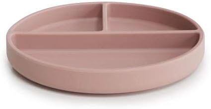 mushie Silicone Suction Plate | BPA-Free Non-Slip Design (Ivory) - Jamouz