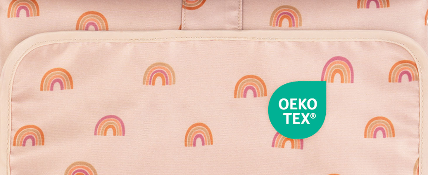 Tiny Twinkle Mess-proof Fabric is OEKO TEX Standard 100