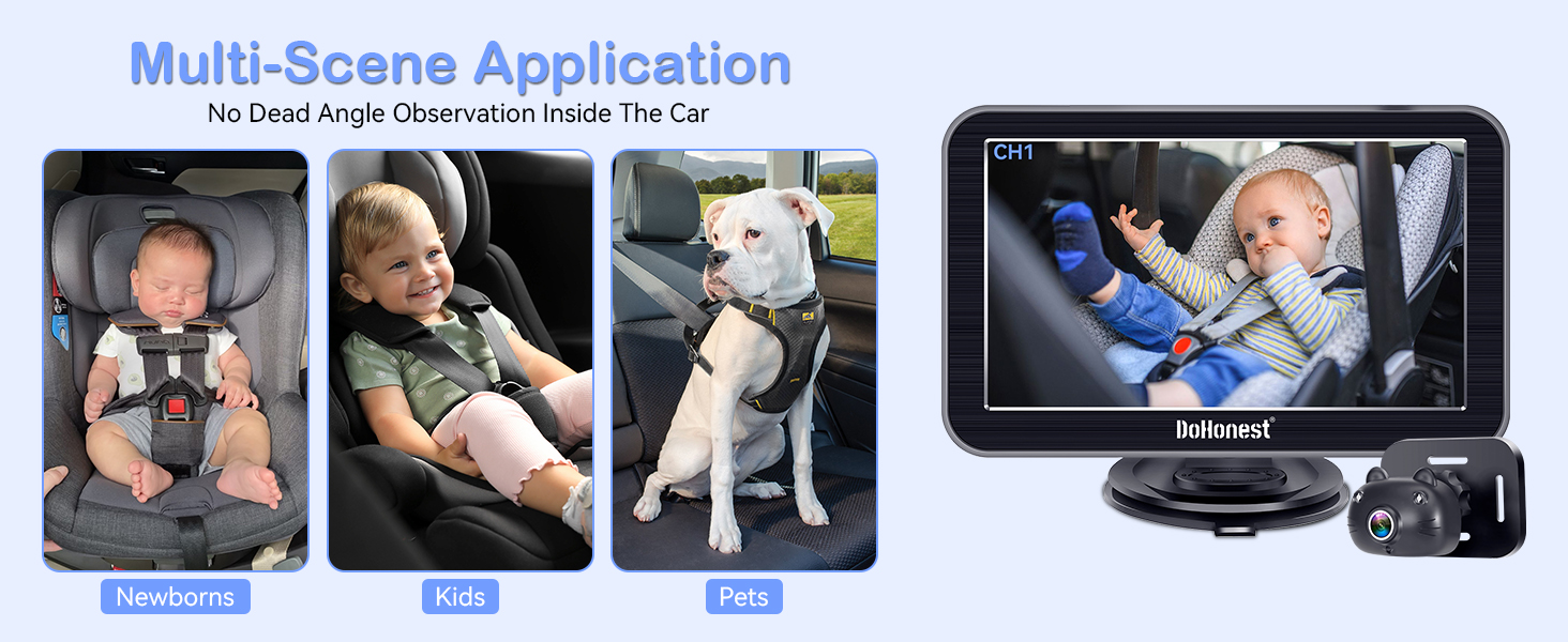 backseat camera for baby
